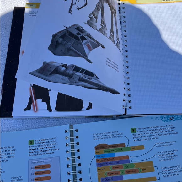 Star Wars Coding Projects & DK Coding with Scratch Workbook Set - Picture 7 of 7